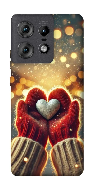 Чохол на Motorola Edge 50 Pro Heart in hand фото 1 з 1