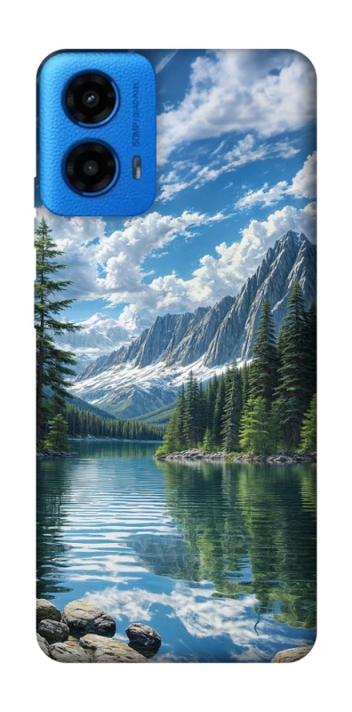 Чехол на Motorola Moto G45 River in the mountains фото 1 из 1
