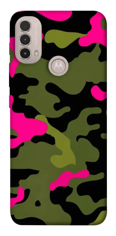 Чехол на Motorola Moto E40 Camouflage v29 фото 1 из 1