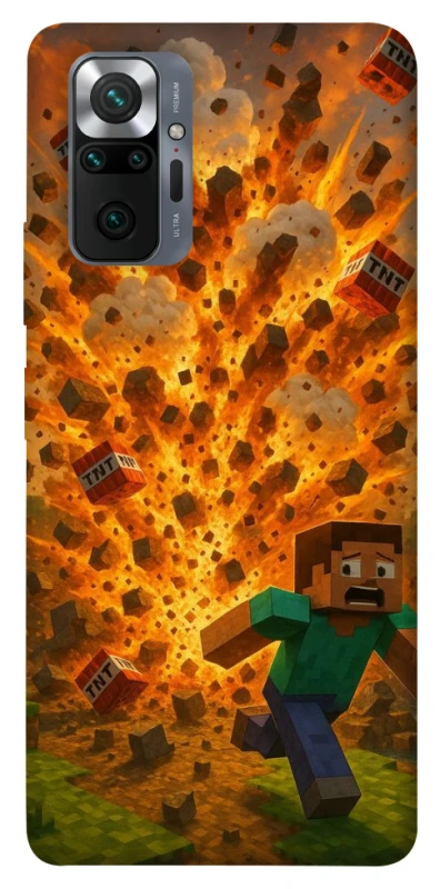 Чохол на Xiaomi Redmi Note 10 Pro Minecraft v7 фото 1 з 1