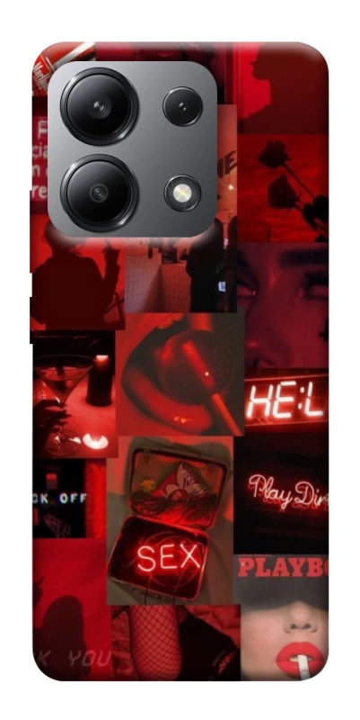 Чехол на Xiaomi Redmi Note 13 4G Love collage ver.3 фото 1 из 1