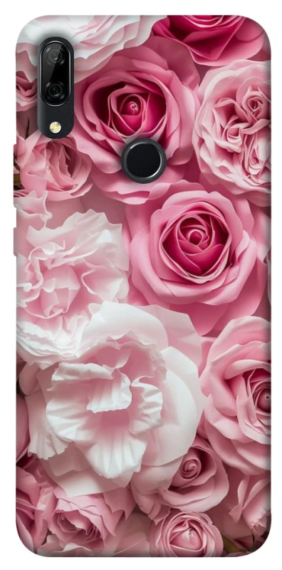 Чехол на Huawei P Smart Z Розовые цветы фото 1 из 1