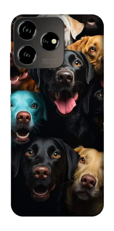 Чехол на ZTE Blade V50 Design 4G Собаки фото 1 из 1