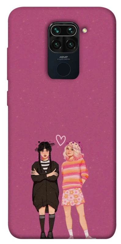 Чохол на Xiaomi Redmi Note 9 / Redmi 10X Raven & Rainbow Wednesday фото 1 з 1