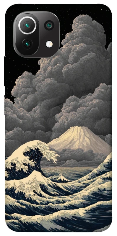 Чехол на Xiaomi Mi 11 Lite Japan mountains фото 1 из 1
