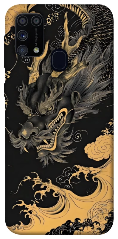 Чохол на Samsung Galaxy M31 gold dragon фото 1 з 1