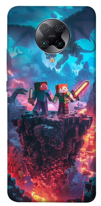 Чохол на Xiaomi Redmi K30 Pro / Poco F2 Pro Minecraft v3 фото 1 з 1