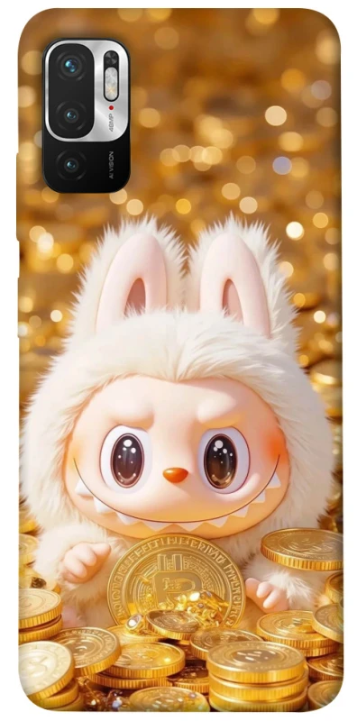 Чехол на Xiaomi Redmi Note 10 5G Bitcoin Labubu фото 1 из 1