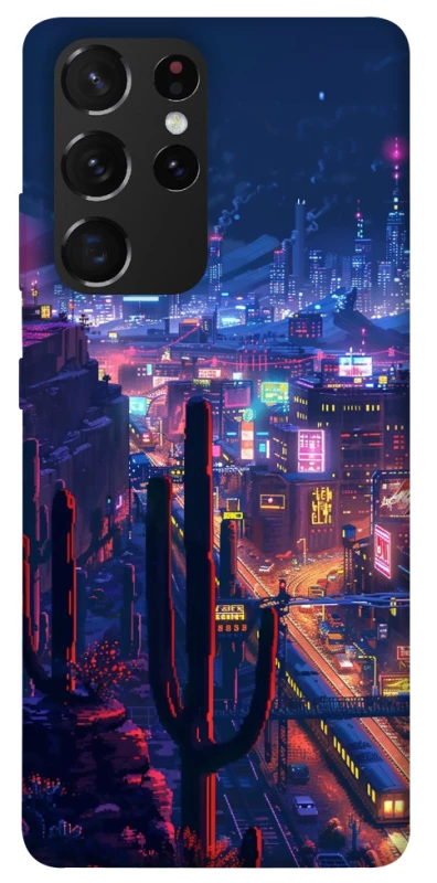 Чохол на Samsung Galaxy S21 Ultra Night city фото 1 з 1