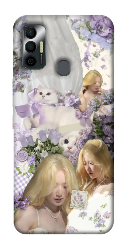 Чехол на TECNO Spark 7 Shuhua v2 - (G)I-DLE фото 1 из 1