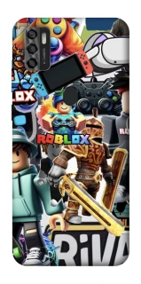 Чехол на ZTE Blade A7s (2020) Roblox collage ver.1 фото 1 из 1