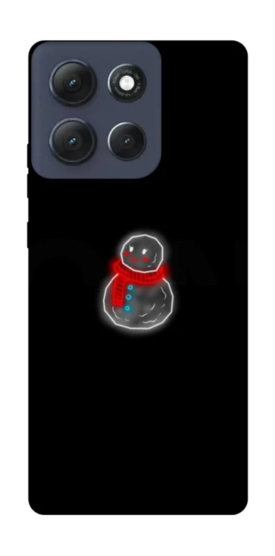 Чехол на Motorola Moto G86 Power Snowman фото 1 из 1