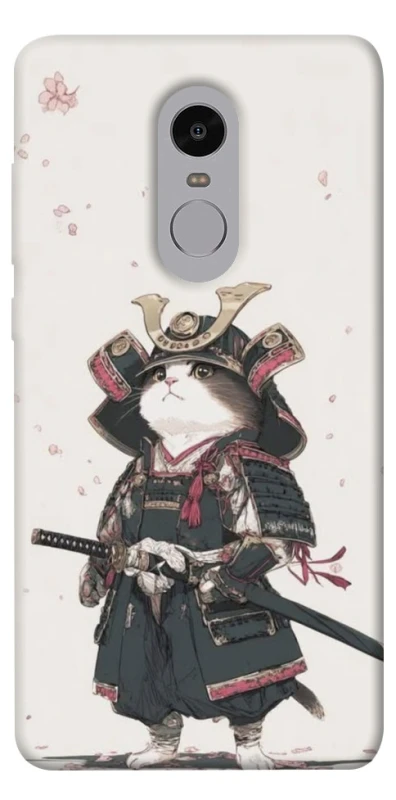 Чохол на Xiaomi Redmi Note 4X / Note 4 (Snapdragon) Samurai Cat Warrior фото 1 з 1