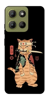 Чохол на Motorola Moto G15 4G Кіт-самурай фото 1 з 1