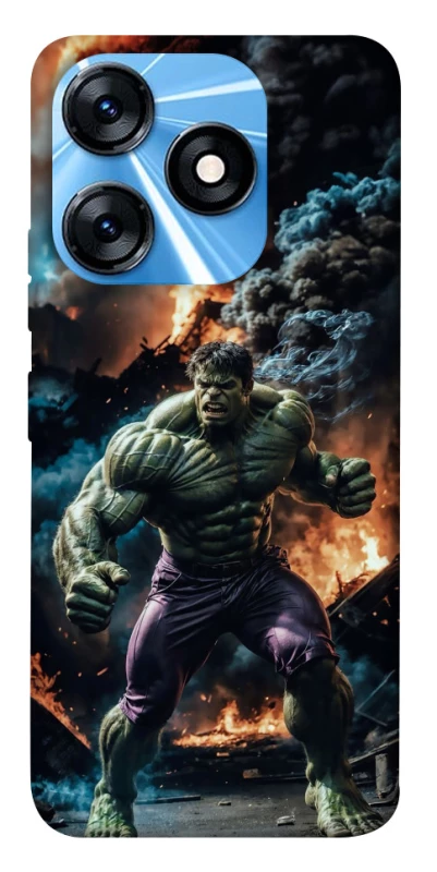 Чехол на TECNO Spark 10 Hulk v2 фото 1 из 1