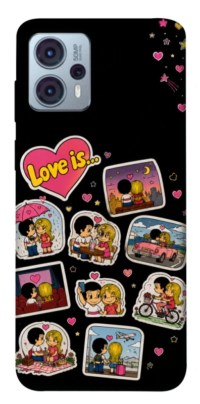 Чохол на Motorola Moto G23 Love is ver.3 фото 1 з 1