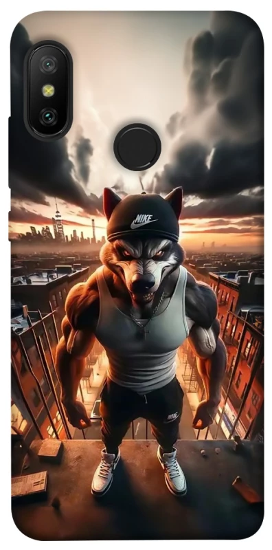 Чохол на Xiaomi Mi A2 Lite / Xiaomi Redmi 6 Pro Вовк фото 1 з 1