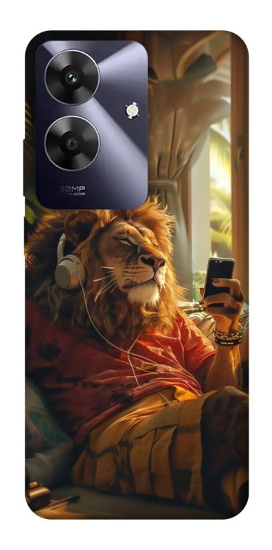 Чехол на Realme Note 60 Лев v2 фото 1 из 1