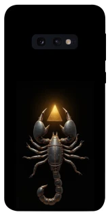 Чехол на Samsung Galaxy S10e Scorpio with Golden Triangle фото 1 из 1