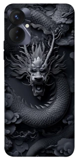 Чехол на TECNO Spark 9 Pro (KH7n) black dragon фото 1 из 1