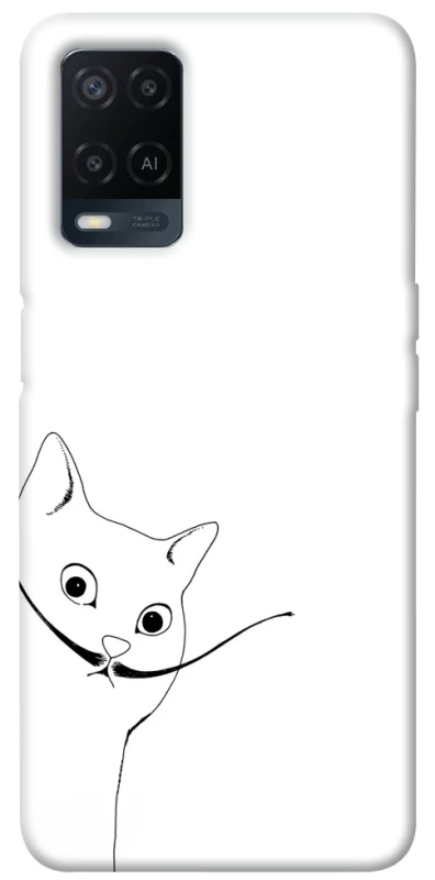 Чохол на Oppo A54 4G Кіт Дали фото 1 з 1