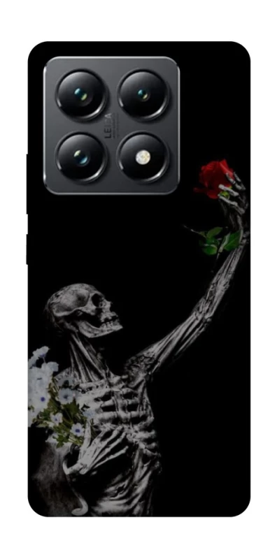Чехол на Xiaomi 14T Pro Skeleton vs Rose фото 1 из 1