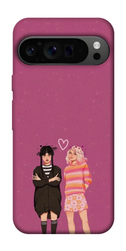 Чехол на Google Pixel 9 Pro Raven & Rainbow Wednesday фото 1 из 1