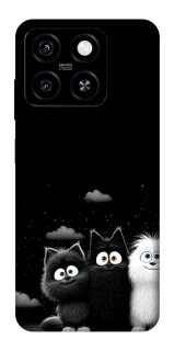 Чохол на ZTE Blade A55 4G Three Cats фото 1 з 1