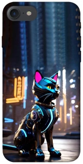 Чехол на Apple iPhone 7 / 8 (4.7") Cyber cat фото 1 из 1