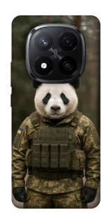 Чехол на Xiaomi Redmi Note 14 Pro+ 5G Панда защитник фото 1 из 1