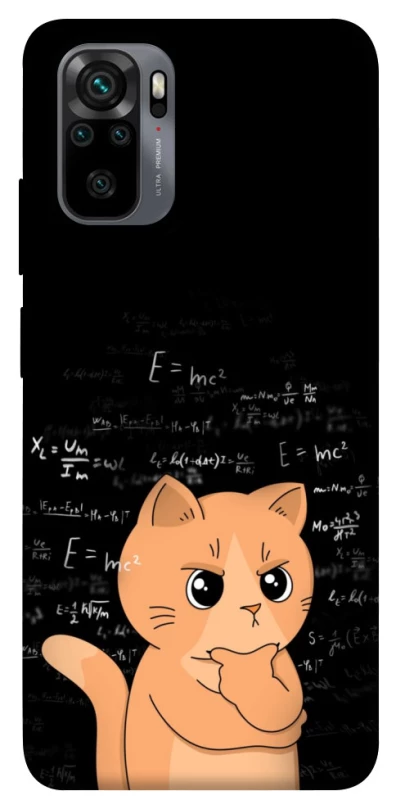 Чехол на Xiaomi Redmi Note 10 / Note 10s Smart cat фото 1 из 1