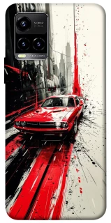 Чехол на Vivo Y21 / Y33s Painted Mustang фото 1 из 1