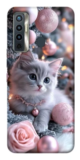 Чохол на TECNO Camon 17 Christmas Kitty фото 1 з 1