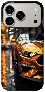 Чохол на Apple iPhone 17 Pro (6.3") Golden sports car фото 1 з 1