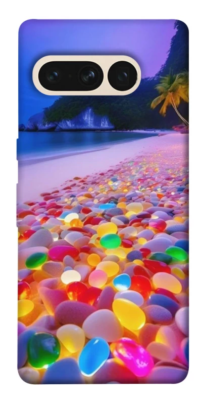 Чохол на Google Pixel 7 Pro Каміння світиться на березі фото 1 з 1