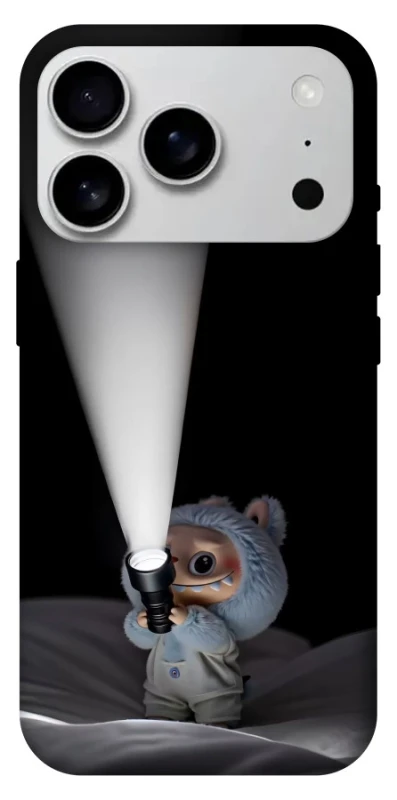 Чохол на Apple iPhone 17 Pro Max (6.9") Labubu with flashlight ver.3 фото 1 з 1
