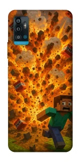 Чохол на ZTE Blade A71 Minecraft v7 фото 1 з 1