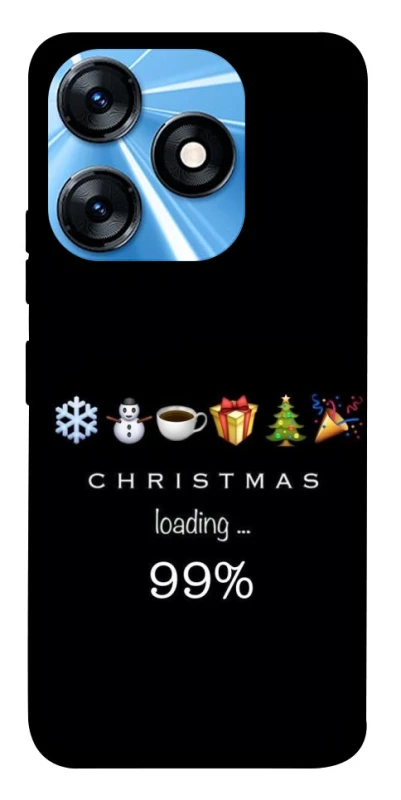 Чехол на TECNO Spark 10 Christmas Loading фото 1 из 1