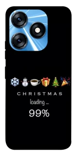 Чехол на TECNO Spark 10 Christmas Loading фото 1 из 1