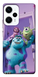 Чехол на Xiaomi Poco F5 / Note 12 Turbo Monsters friends фото 1 из 1