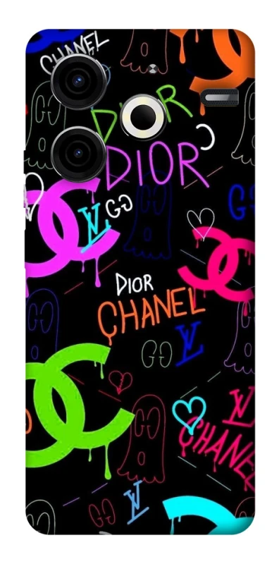 Чехол на TECNO Pova 6 Neo (LI6) Fashion collage ver.5 фото 1 из 1