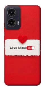 Чохол на Motorola Moto G35 Love Mode ON фото 1 з 1