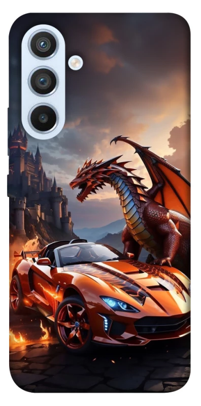 Чохол на Samsung Galaxy A54 5G Сar and dragon фото 1 з 1