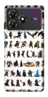 Чохол на ZTE Blade A36 Character Selection фото 1 з 1