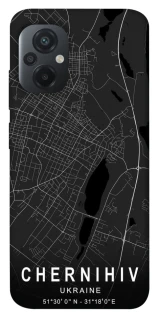Чохол на Xiaomi Poco M5 Chernihiv map фото 1 з 1