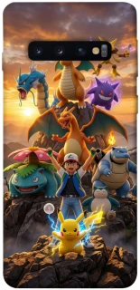 Чехол на Samsung Galaxy S10 Pokemon фото 1 из 1