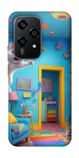 Чехол на Honor 200 Lite crazy cat фото 1 из 1
