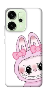 Чохол на Oppo Reno 14 Labubu White фото 1 з 1