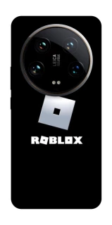 Чехол на Xiaomi 14 Ultra Roblox logo black фото 1 из 1