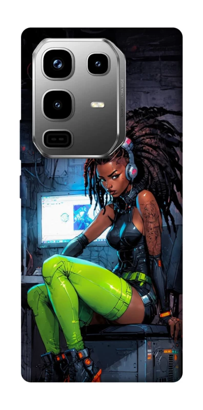 Чехол на Infinix Note 50 Pro Cyber girl фото 1 из 1